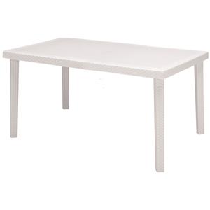 TAVOLI RESINA BOHEME BIANCHI 150X90